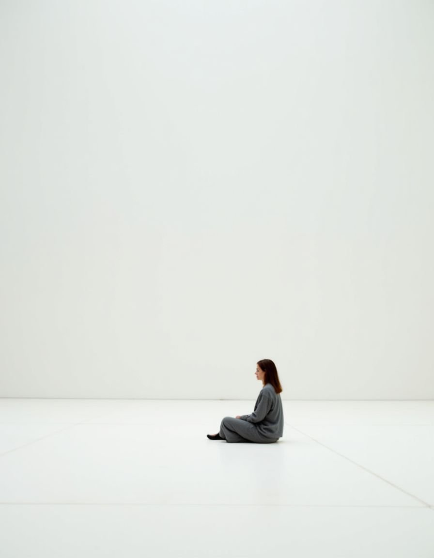 尤果网-全部作品写真-空旷空间中的孤独美学