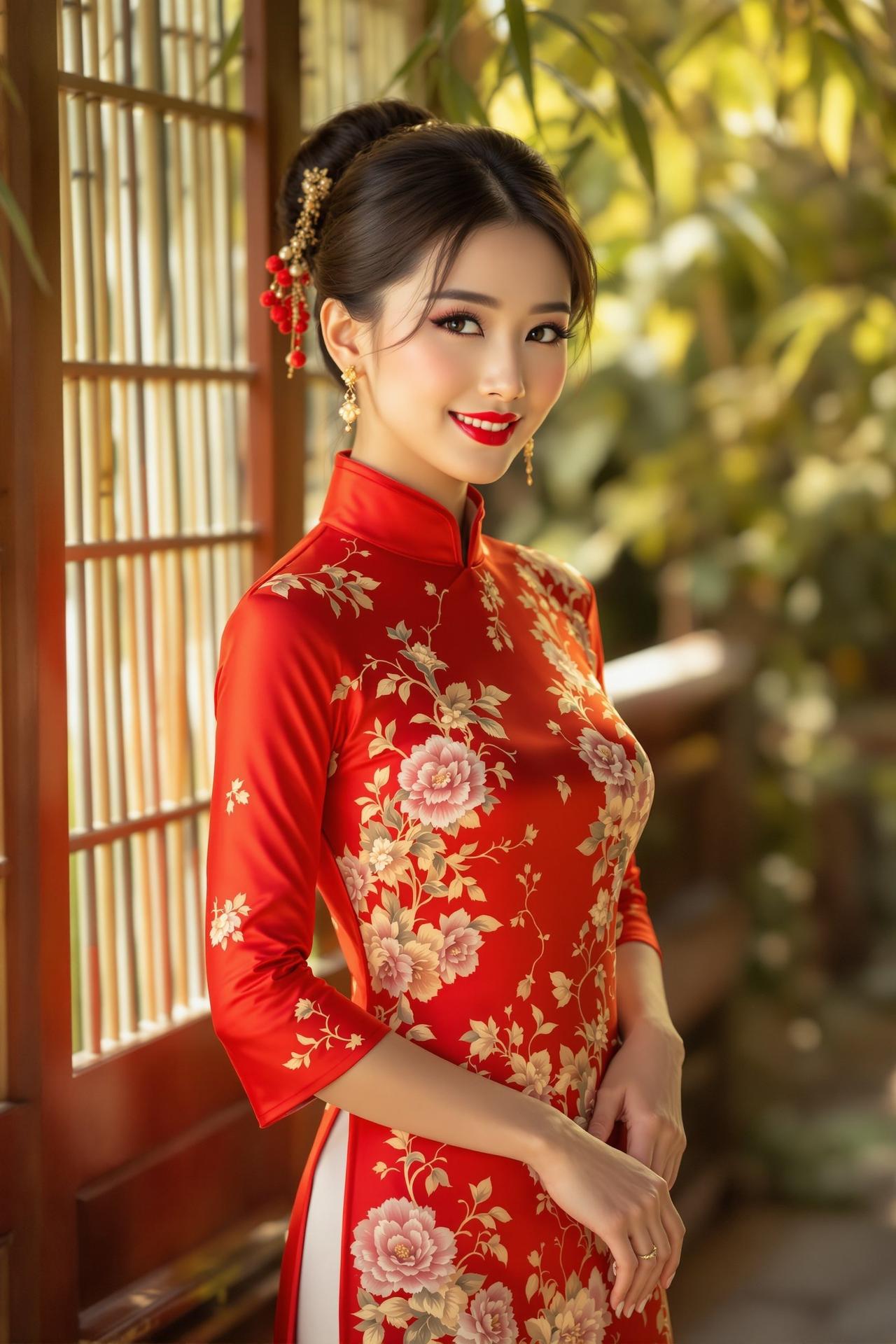 尤果网-全部作品写真-复古旗袍的东方韵味