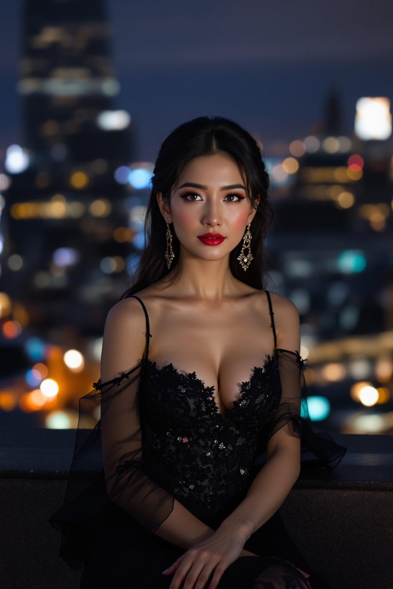 尤果网-全部作品写真-夜幕下的都市丽人